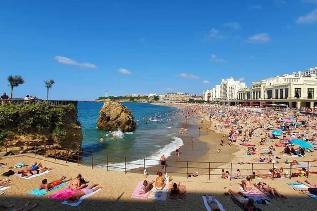 Magnifique T3 - Grande Plage Μπιαρίτζ Εξωτερικό φωτογραφία